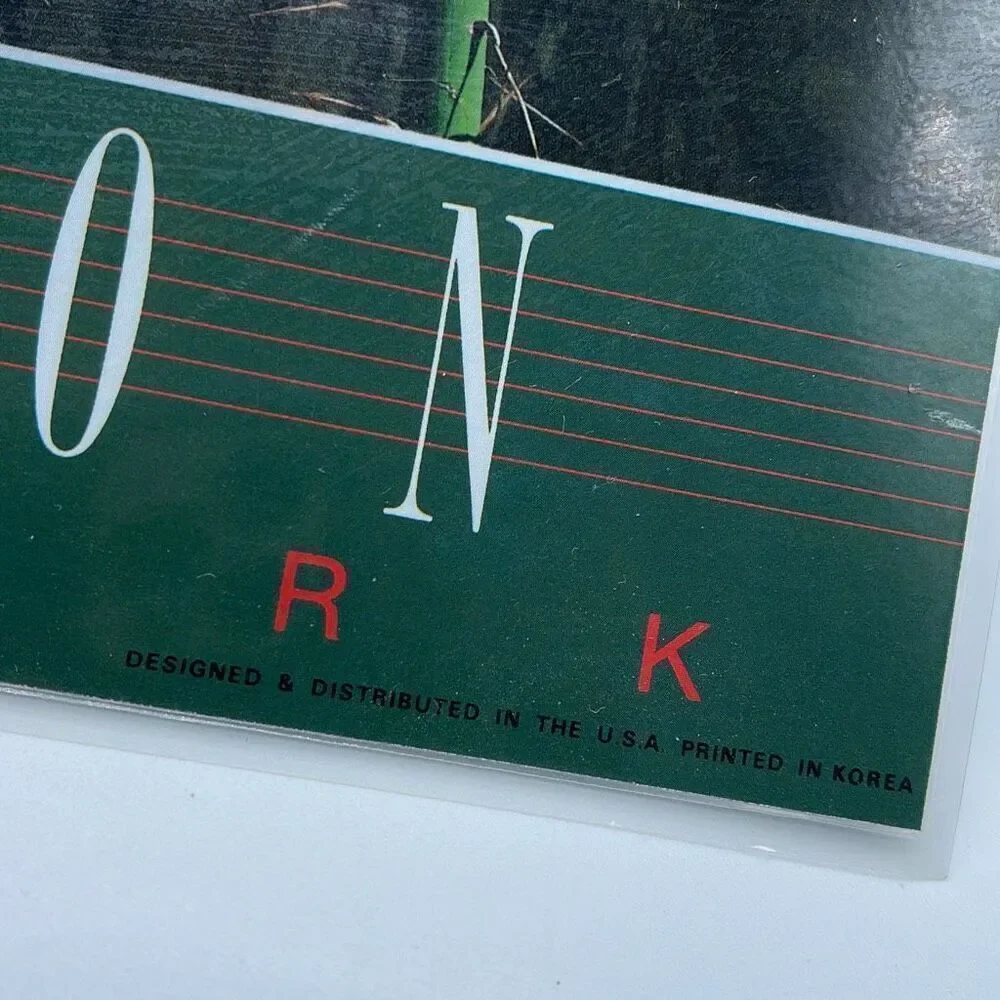 Vintage Souvenir placemat 2 sided Kings Canyon Sequoia N.P.